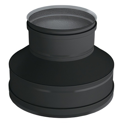   Переходник моно-термо Вулкан VBR (black, AISI 439/0,5мм)(Диаметр Ø 180 мм)