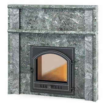   Портал для банной печи Эверест INOX 28, 32 (205)(Пироксенит)