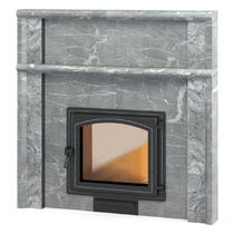   Портал для банной печи Везувий \Легенда Русский пар 18, 24 (240)\(Пироксенит)