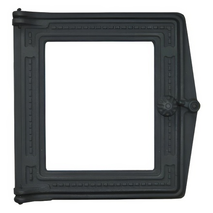   Топочная дверца Рубцовск ДТ-4С (Р) под стекло