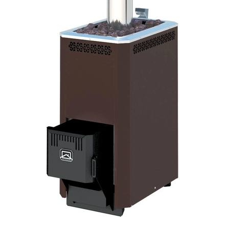   Дровяная печь для бани Теплодар Кузбасс-14 ТК (2018)