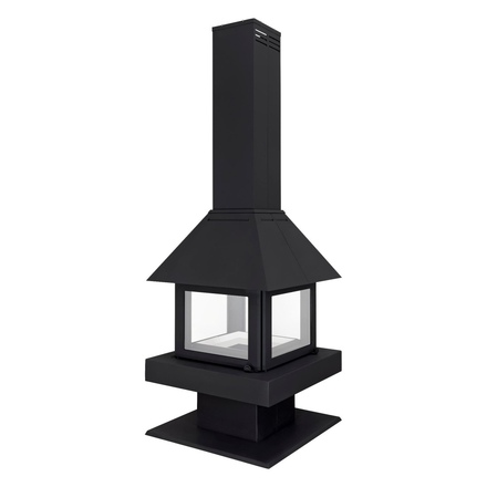   Камин ЭкоКамин Эклипс 4D(графит)