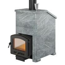   Банная печь Везувий Легенда Ретро 24 (224) в облицовке(Облицовка Пироксенит S-40, Камни -)