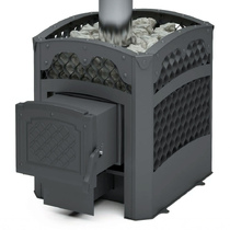   Дровяная печь для бани Теплодар Былина-сетка 12 Ч (1.2)