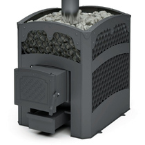   Дровяная печь для бани Теплодар Былина-сетка 24 Ч (1.2)