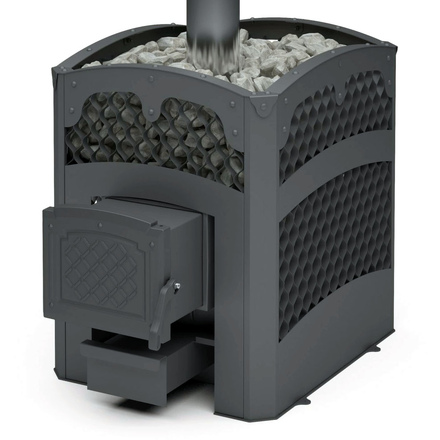   Дровяная печь для бани Теплодар Былина-сетка 24 Ч (1.2)