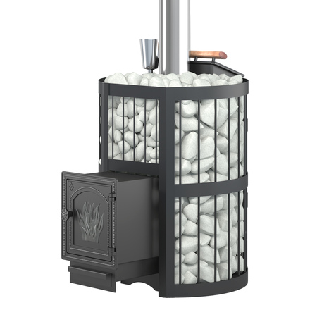   Дровяная печь для бани Etna (Этна) 18 (ДТ-4) Стандарт З/К