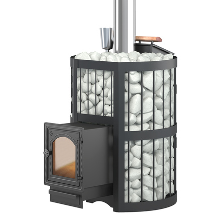   Дровяная печь для бани Etna (Этна) 18 (ДТ-4С) Стандарт З/К