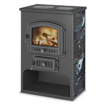  Везувий ПК-03 (224) с плитой (Облицовка: Амфиболит)