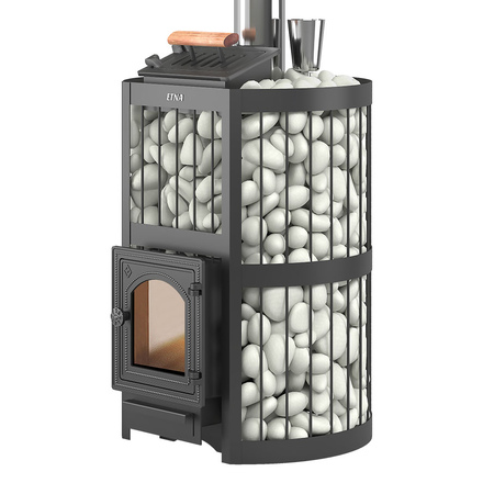   Дровяная печь для бани Etna (Этна) 18 (ДТ-4С) Стандарт З/К, Б/В