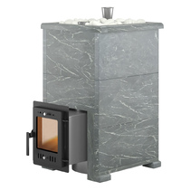   Банная печь Эверест \Steam Master\ 24 INOX в облицовке(Талькохлорит, S-40)