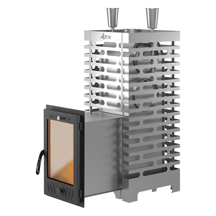   Дровяная печь для бани Aston 24 INOX (310М) Long
