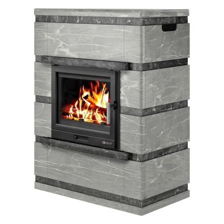 Печь-камин Эверест U10 «Рантала» Н-1252