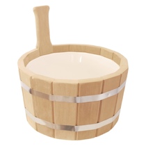   Шайка с пластиковой вставкой Термо Ольха(ШПТ-5 (5 литров))