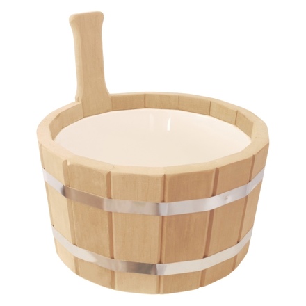   Шайка с пластиковой вставкой Термо Ольха(ПЛТ-14 (12 литров))