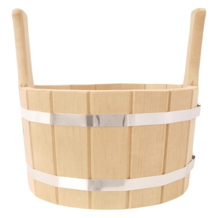   Шайка LK с нержавеющей вставкой Термо Ольха