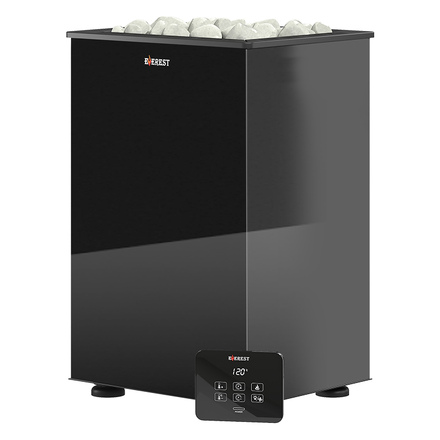   Электрокаменка Эверест Black Crystal S45
