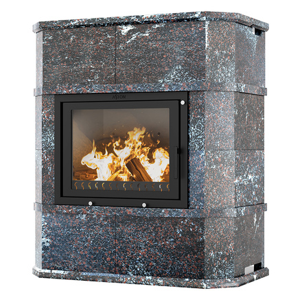   Камин ASTON 700 «Bran» Н-1276(Пироксенит Элит)