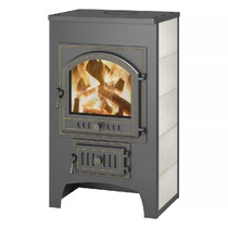 Печь-камин Везувий ПК-01 (205) Бежевый кафель