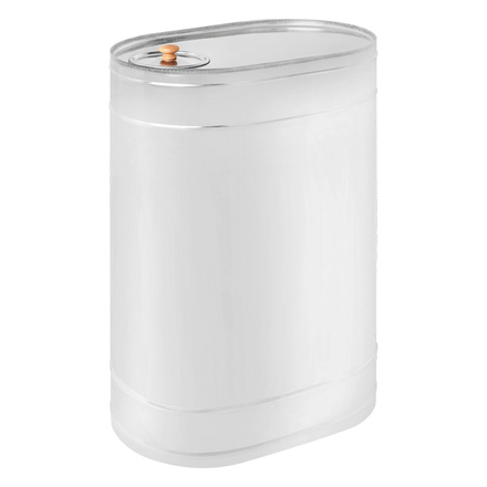   Овальный нержавеющий бак Везувий под контур (вертикальный) 60 л