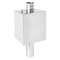   Бак Везувий на трубе 55л (Прямоугольный)(Диаметр Ø 115, Тип подключения МП, Штуцер G3/4)