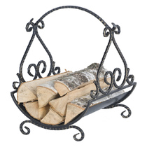   Кованая дровница Везувий D 130(Цвет Бронзовый)