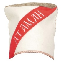   Шапка LK Кубанка \АТАМАН\ белая (арт.305102)
