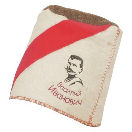   Шапка LK Кубанка \ВАСИЛИЙ ИВАНОВИЧ\белая (арт.305108)