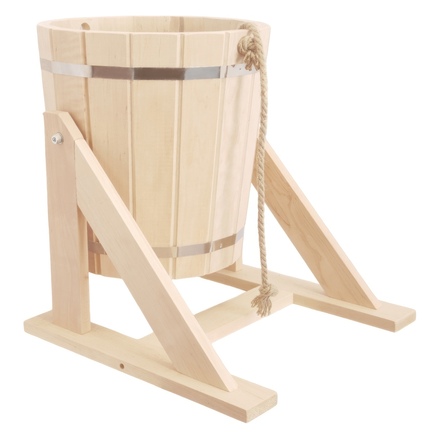   Обливное устройство LK c пластиковой вставкой (Ольха)(ОВП-15 (15 литров))