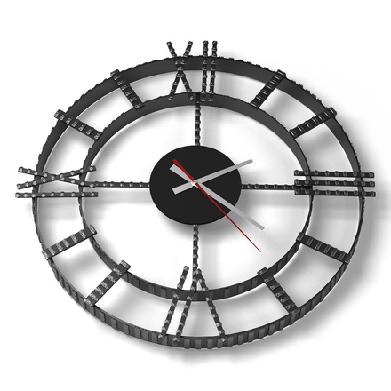   Часы кованные Везувий 2(1B - брозовый)