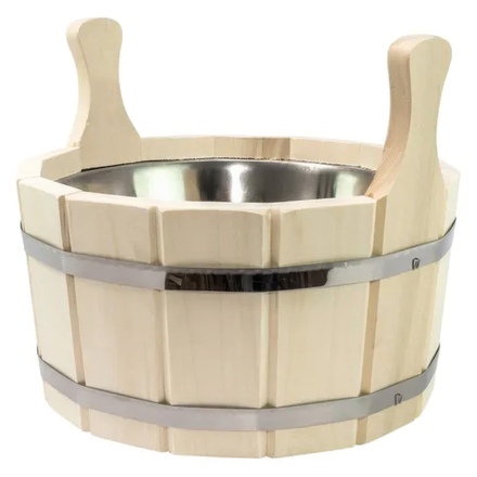   Шайка LK с нержавеющей вставкой(ЛТ-9 (10 литров))