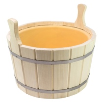   Шайка LK с пластиковой вставкой двуручная (ПЛ)(ПЛ-12 (8 литров))