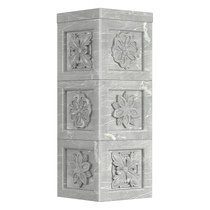   Облицовка дымохода Эверест, Резная(Вариант 3)