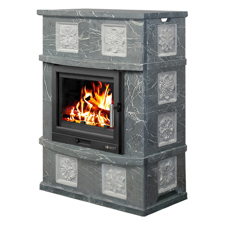 Печь-камин Эверест U10 «Пиллау» Н-1178 Талькохлорит