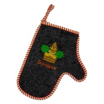   Рукавица для бани 212F Банщик Р-13