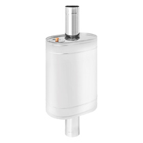   Бак Везувий на трубе 55л (Овальный)(Марка стали AISI 439, Тип подключения МП, Штуцер G3/4)