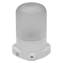   Светильник Везувий для сауны (арт. 400) Прямой(Белый)