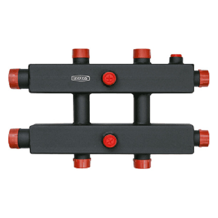   Гидравлический коллектор Zota горизонтальный, 3 контура