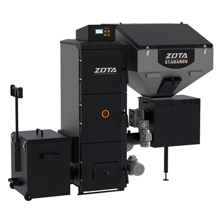   Автоматический угольный котел Zota Stahanov Black 65 кВт