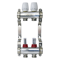   Коллектор нерж. Zota с расходомерами(6 выходов)