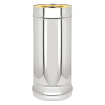   Сэндвич-труба Везувий L-0,25м (нержавейка, AISI 304 0,8мм/AISI 430 0,5мм)(Ø 115/200 мм)