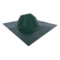   Кровельный проходник для дымохода Везувий №6, угловой (150-300мм), NEW(Красный)