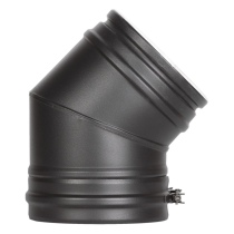   Отвод 45° Schiedel Permeter 25 Ultra(Диаметр Ø 250/300 мм, Цвет Серый цвет)