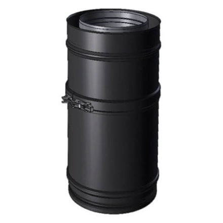   Элемент трубы раздвижной (270 - 375 мм) Schiedel Permeter 25 Ultra(Диаметр Ø 250/300 мм, Цвет Серый цвет)