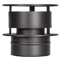   Конус с зонтиком Schiedel Permeter 25 Ultra(Диаметр Ø 250/300 мм, Цвет Черный цвет)