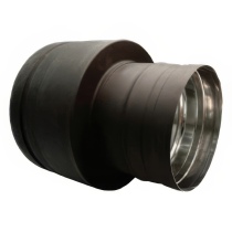   Переходник Schiedel Prima Plus - Permeter ЭСТЕТ 50(Диаметр Ø 200/300 мм, Цвет Серый цвет)
