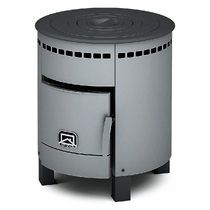   Отопительно-варочная печь Теплодар Печурка с набором чугунных колец