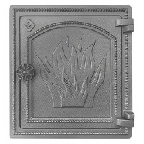   Печная дверца Везувий ДТ-4 (не крашенная)