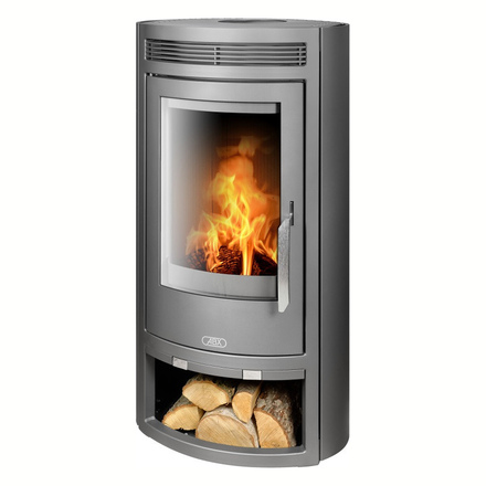   Печь-камин ABX Arktis 4(Серая сталь / талькохлорит)