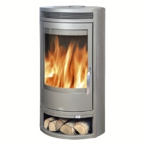   Печь-камин ABX Arktis 8(Черная сталь / талькохлорит)